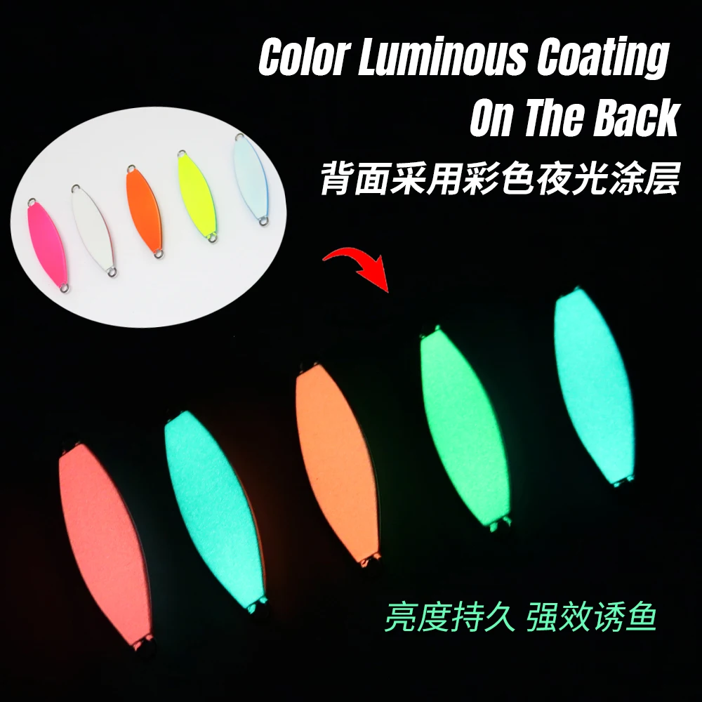 JIGGING PRO-señuelo de pesca de Zinc, de 5g, 7g, 10g, Micro Jig, ligero, de caída lenta, para Orilla y roca - imagen 4