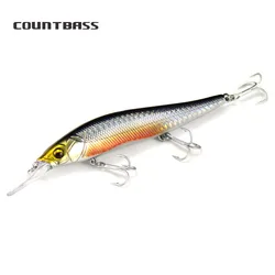 Countbass Señuelo Minnow Jerk flotante para pesca deportiva