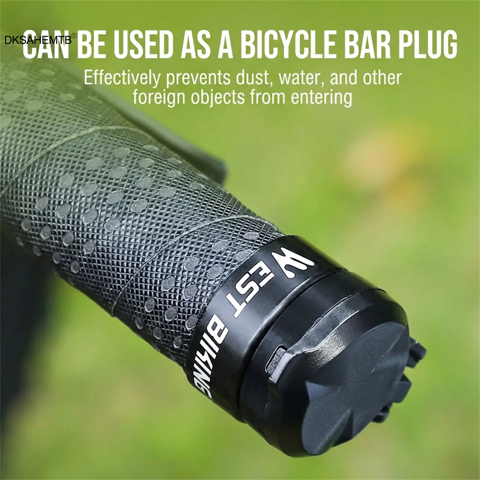 Espejo retrovisor convexo para manillar bicicleta carretera y montaña - imagen 3