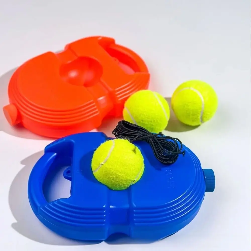 Juego de entrenador de tenis profesional, retorno de línea, pelota de tenis de ejercicio resistente, cuerda elástica, tenis de un solo jugador para el hogar - imagen 3