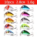 10pcs 2.8cm 1.6g