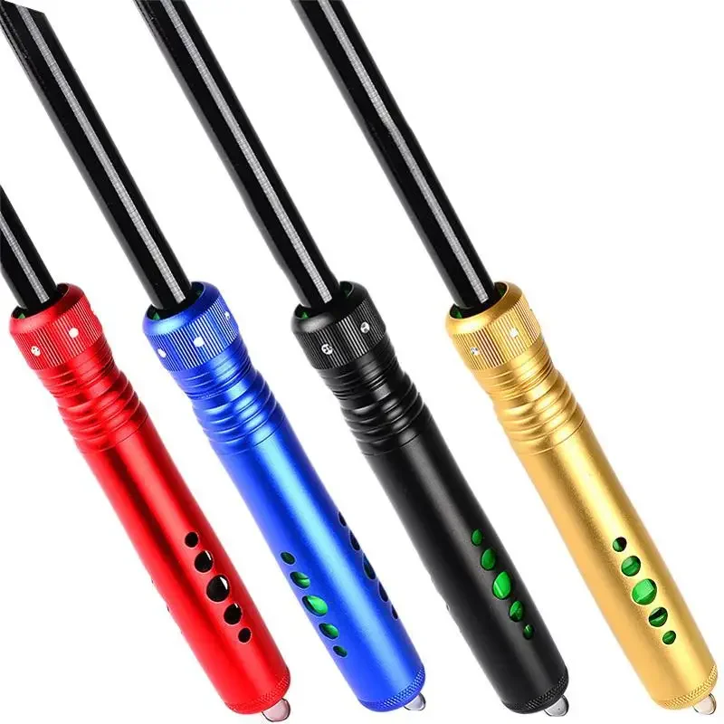 Caña de pescar multifuncional, plataforma totalmente de Metal, caña de pescar de aleación de aluminio, equipo de pesca, 1 ud. - imagen 3