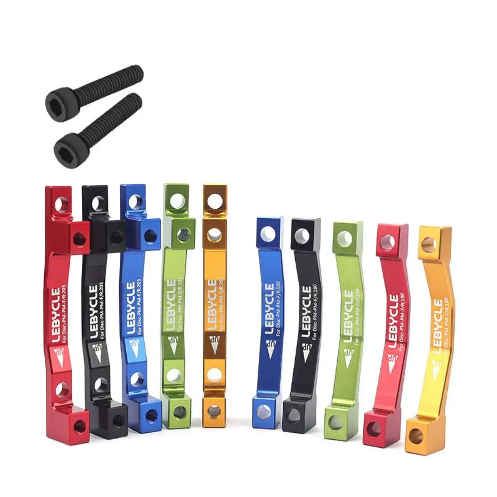 Adaptador de freno de disco de aleación de aluminio, pinza de alta precisión de 180/203mm, aumento de la fuerza de frenado, adaptador de freno ligero - imagen 2