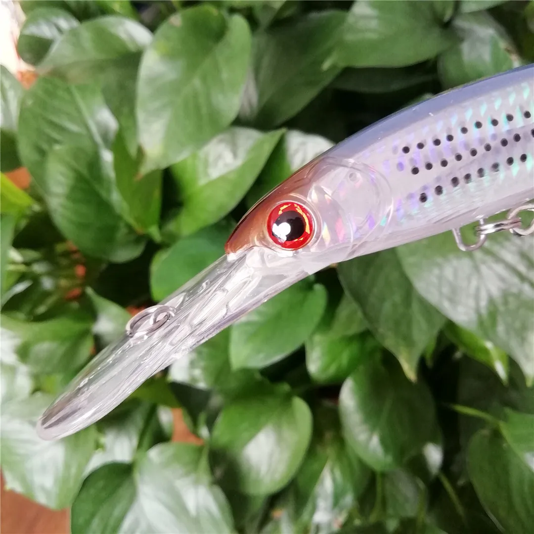 NOEBY 3 uds 140mm 52g hundimiento lento 160mm 73g 12cm 32g Señuelos de Pesca Minnow cebo Artificial Trolling Wobblers señuelo de pesca de mar - imagen 3