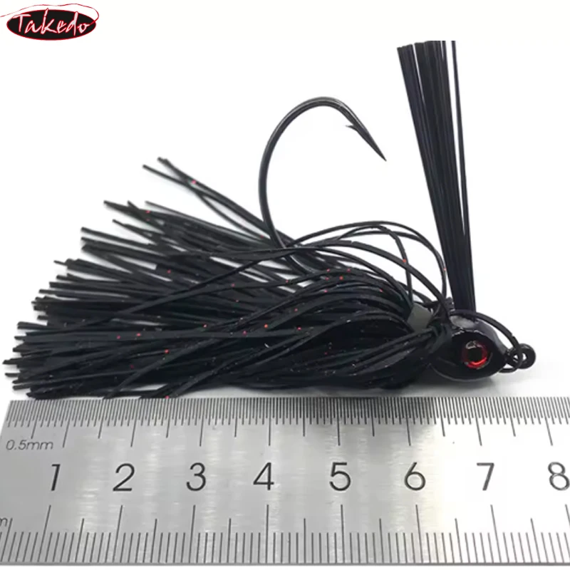 Señuelo Jig Takedo con anzuelo Mustad para trucha, lubina y carpa - imagen 3
