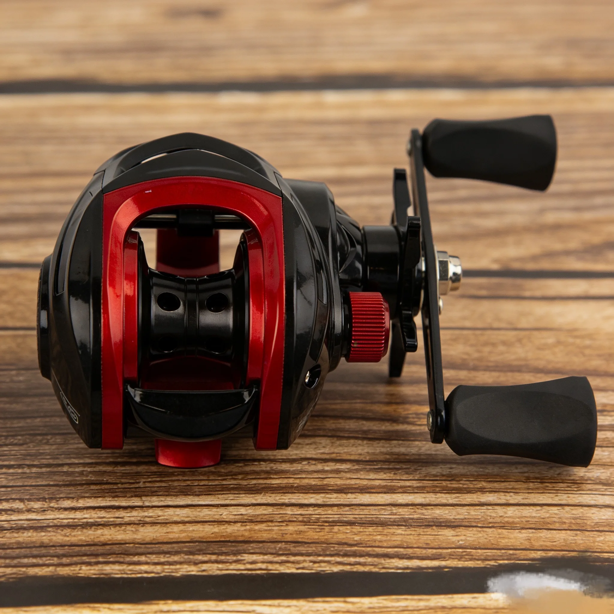 Carrete Baitcasting con relación de engranaje 6,4:1 con 2+1 rodamientos de bolas: rendimiento suave para pesca en agua dulce - imagen 3