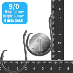 Ganchos círculo acero inoxidable SS – Anticorrosión para pesca mar