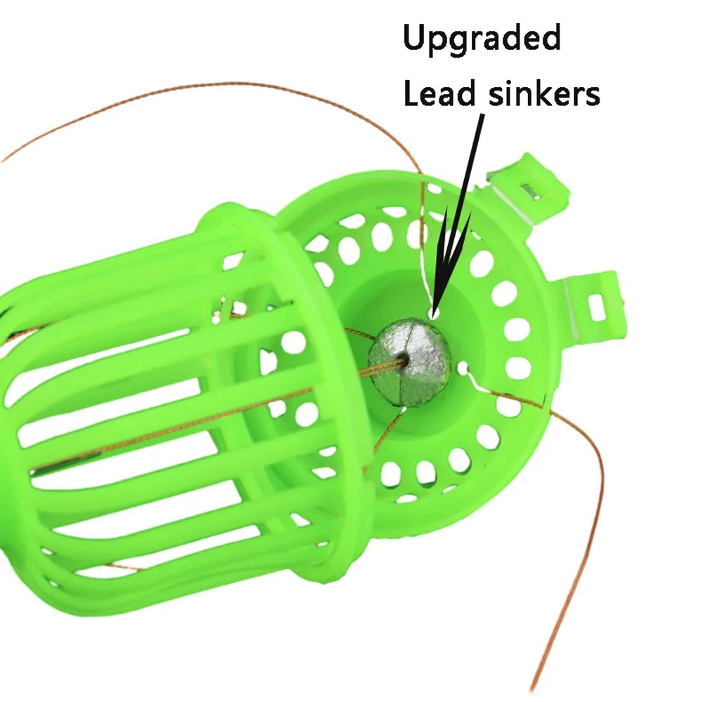 Kit de anzuelos de Pesca de carpa, señuelo de cuchara giratoria, flotante, cebo Artificial, aparejos de Pesca, 9 unids/lote por caja - imagen 4