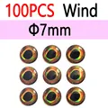 7mm Wind 100pcs