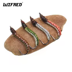 Wifreo Señuelos de insecto UV epoxi realista luminosos – Trucha lubina