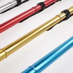 Bastones de senderismo plegables, Alpenstock portátil ultraligero de aleación de aluminio para senderismo, Camping, salida, esquí, bastón de Trekking antideslizante