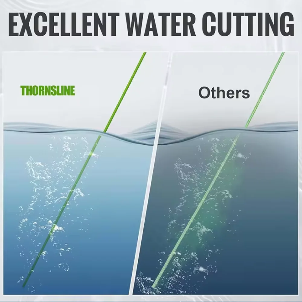 2025 new arrival ThornsLine PE X4/X8 500m/1000m Strands Braided Super Strong Wear resistant Multifilament Sea Saltwater Wire - imagen 5