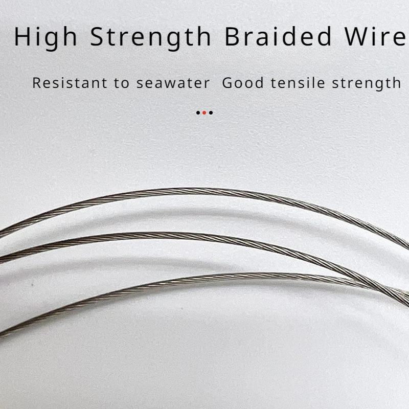 10 Uds. Gancho de equilibrio de alambre de acero Tandem, gancho de pesca antienredos, equilibrio de alambre de acero suave, soporte de pesca de mar, accesorios de pesca LUYA - imagen 5