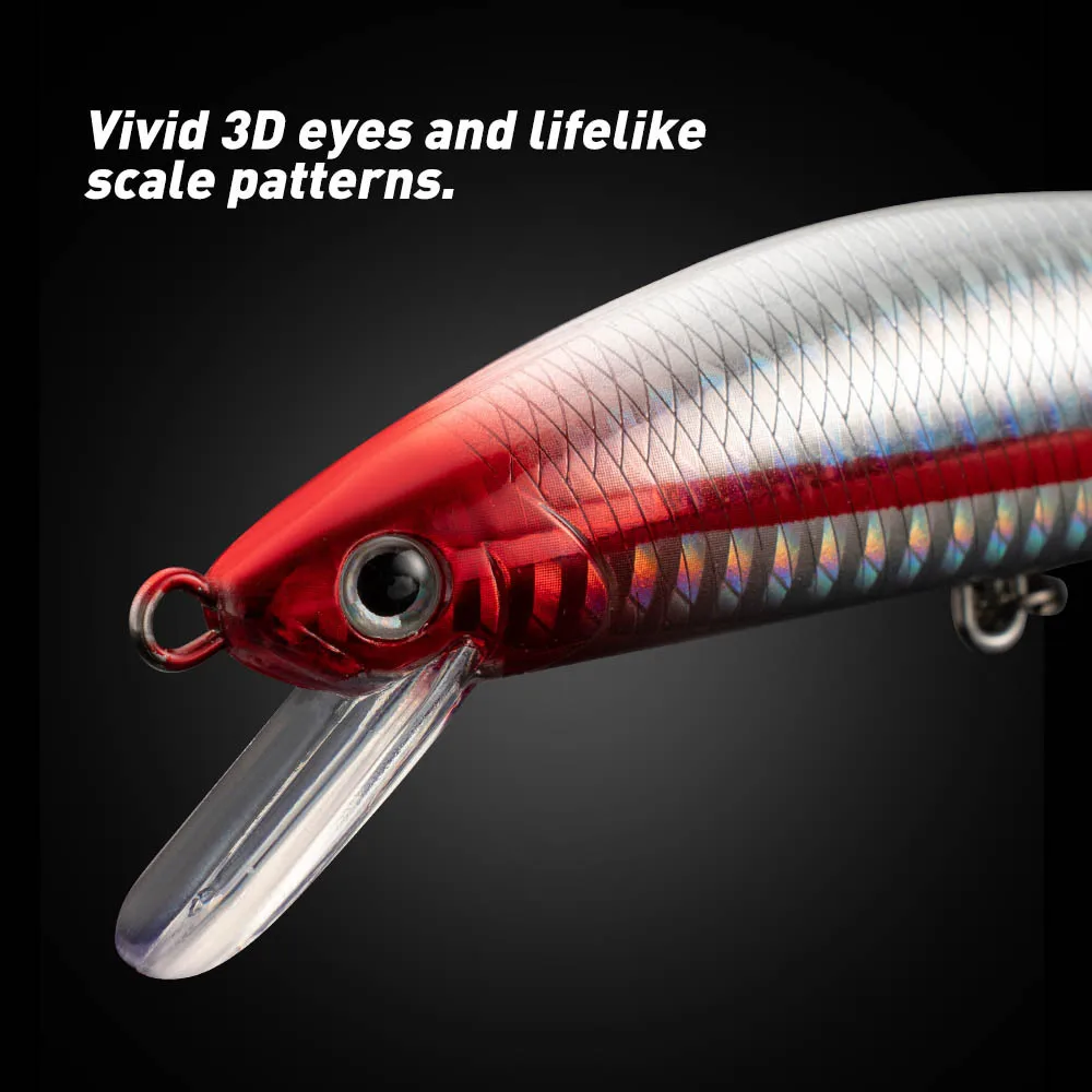 Señuelo de pesca de plástico duro, cebo de pesca de 130mm, 40g /150mm, 60g - imagen 5