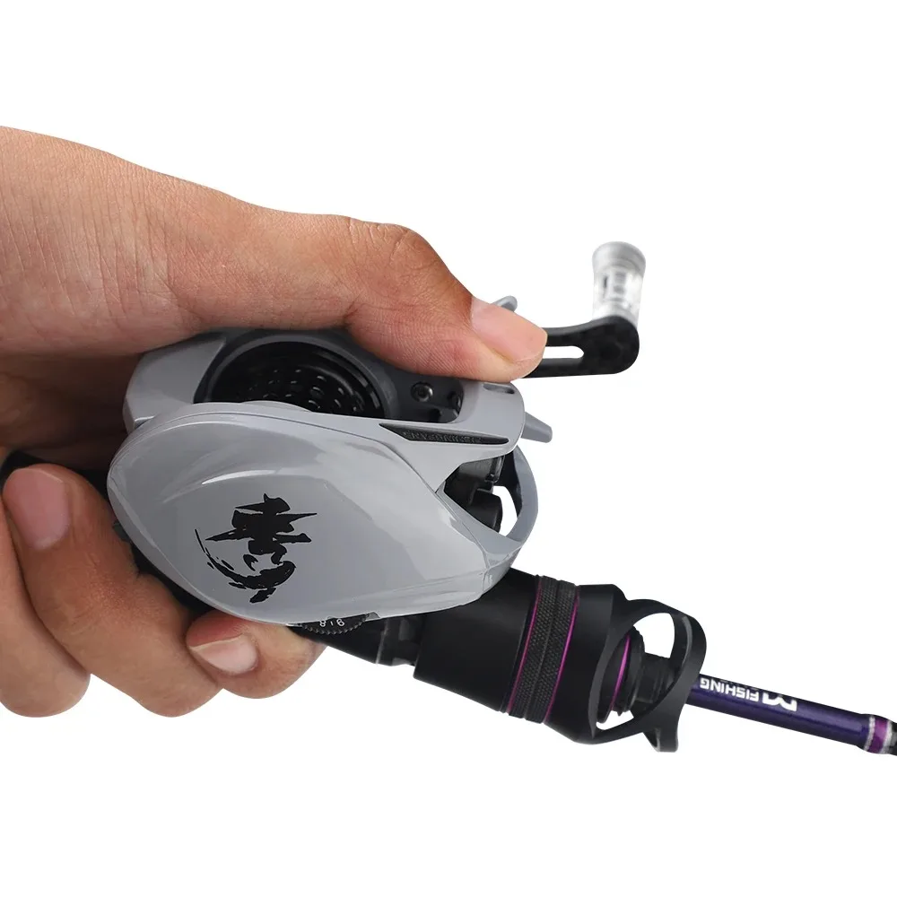 Carrete Baitcasting ultraligero Fishingfans – Carbono 7.2:1 10+1BB - imagen 4