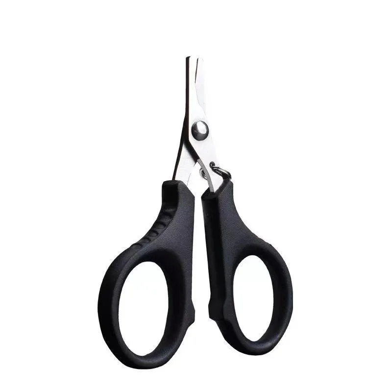 Alicates de tijera de pesca de acero inoxidable con revestimiento de titanio, cortador de línea trenzada de PE, accesorios de herramientas de pesca de carpa - imagen 3