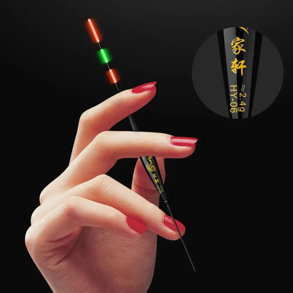 Flotador de pesca electrónico con indicador, 2 luces, tubo de deriva antideslizante, flotadores de pesca en roca, boya de cola larga, boya para pesca nocturna - imagen 3