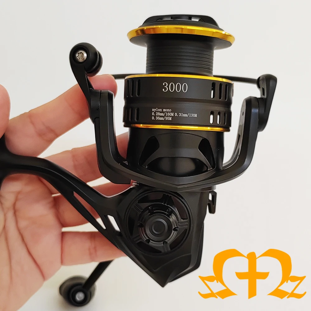 Carretes ligeros Castfanatic S1 S2000S-S4000 carretes giratorios de pesca de agua salada con cebo VIB 6BB 5,2: 1 para ruedas de Metal de carpa