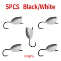 5PCS Black white