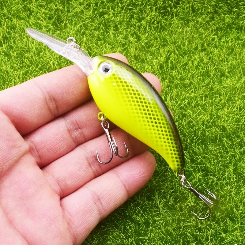 1 unidad De Señuelos De Pesca con manivela Wobbler 14g 10cm Isca Minnow cebo duro Artificial Crankbait Leurre De Bass Pike Trolling aparejos De Pesca - imagen 3