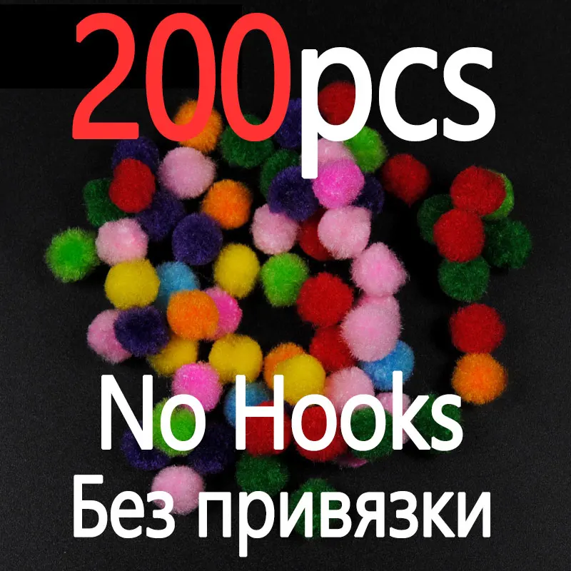 Bimoo, mezcla aleatoria de colores, huevo de pesca con mosca, mosca, mosquitos, sin gancho, bola de huevos, moscas para salmón, trucha, Señuelos de pesca, Material de atado de moscas - imagen 5