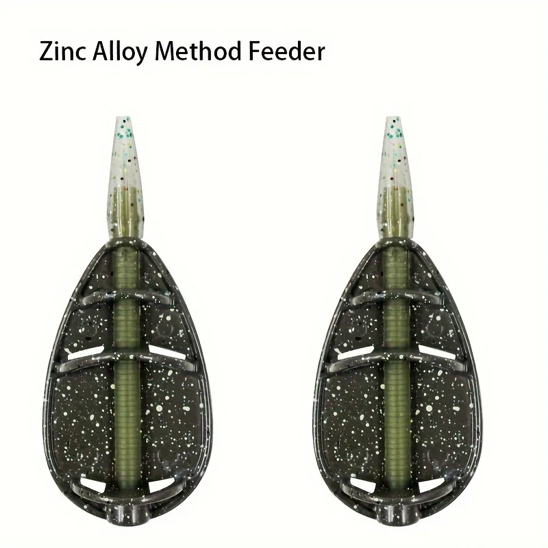 Alimentador de método en línea de zinc para pesca de carpa