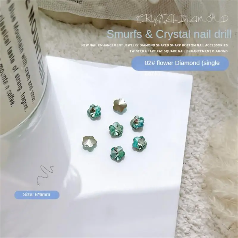 Cristal pequeño Simple Super Flash decoraciones Culet moda portátil salud y belleza duradero - imagen 4