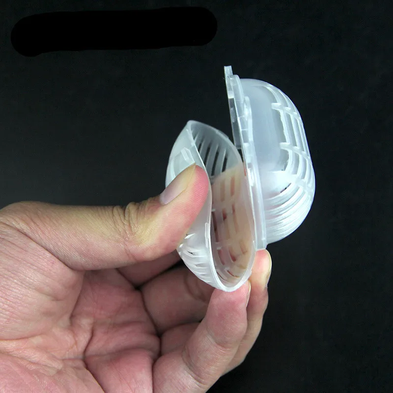 Mini jaula de cebo alimentadora, bolsa de pesca, jaula de camarones, cebos de langosta, caja de bolas de hilo, cesta, soporte de alimentador, accesorios de herramientas para peces, 20 piezas - imagen 5