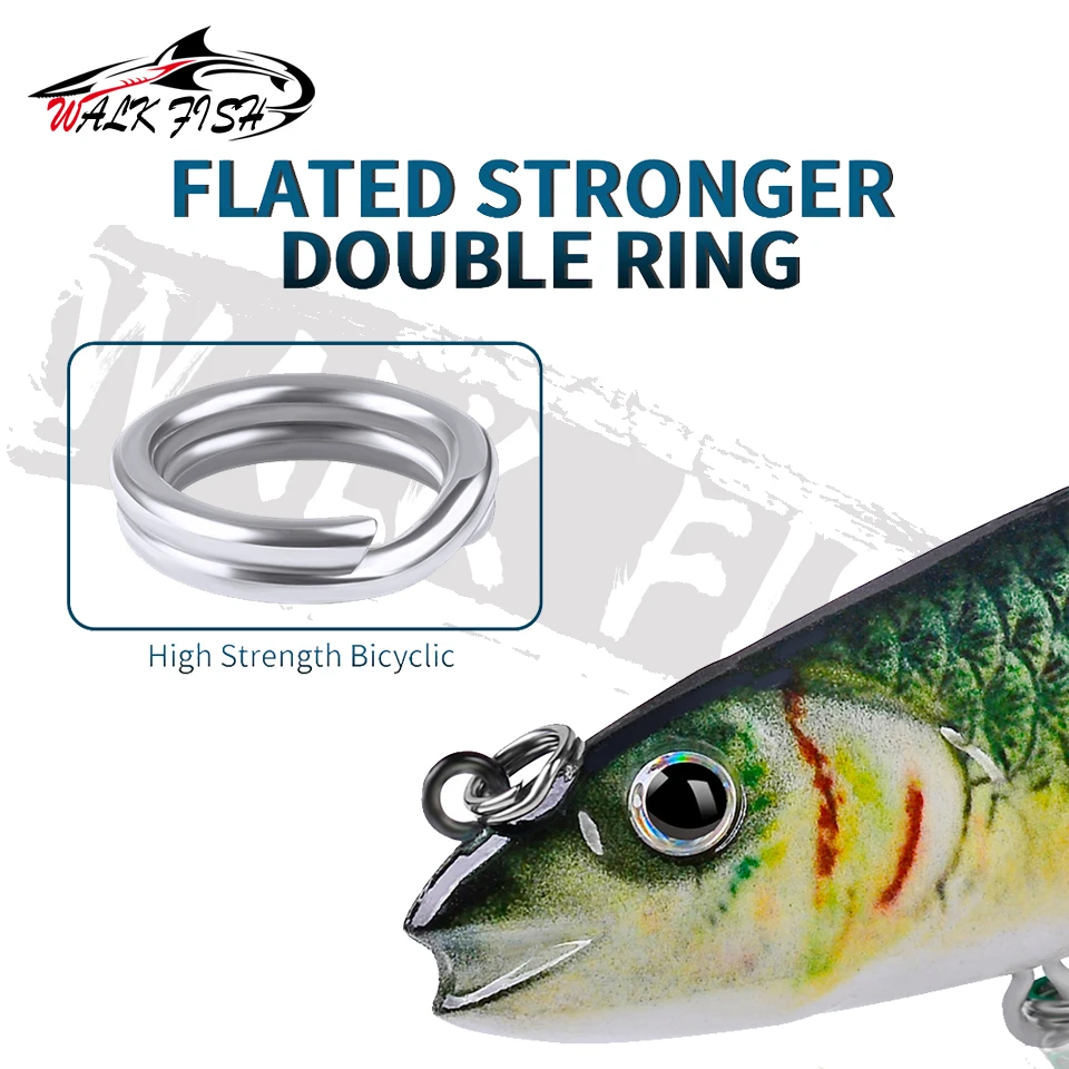 WALK FISH-Secciones artificiales multiarticuladas, cebo duro, herramientas de pesca de carpa, Wobblers, 12,5 cm, 21,5g - imagen 4