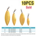 10pcs A Golden