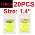 20pcs Yellow S