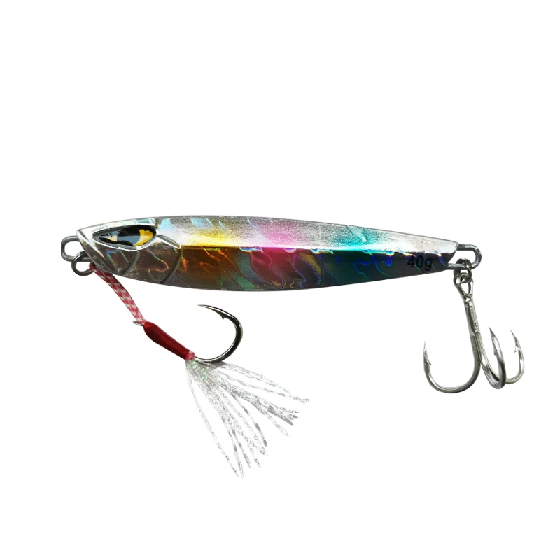 Lutac Señuelos de Pesca baratos, plantilla LJ06B, 70mm, 40g, cebos artificiales de hundimiento para perca, Lucio, aparejos de equipo de pesca - imagen 4