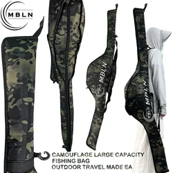 Bolsa plegable para equipo de pesca, tela resistente y cremallera