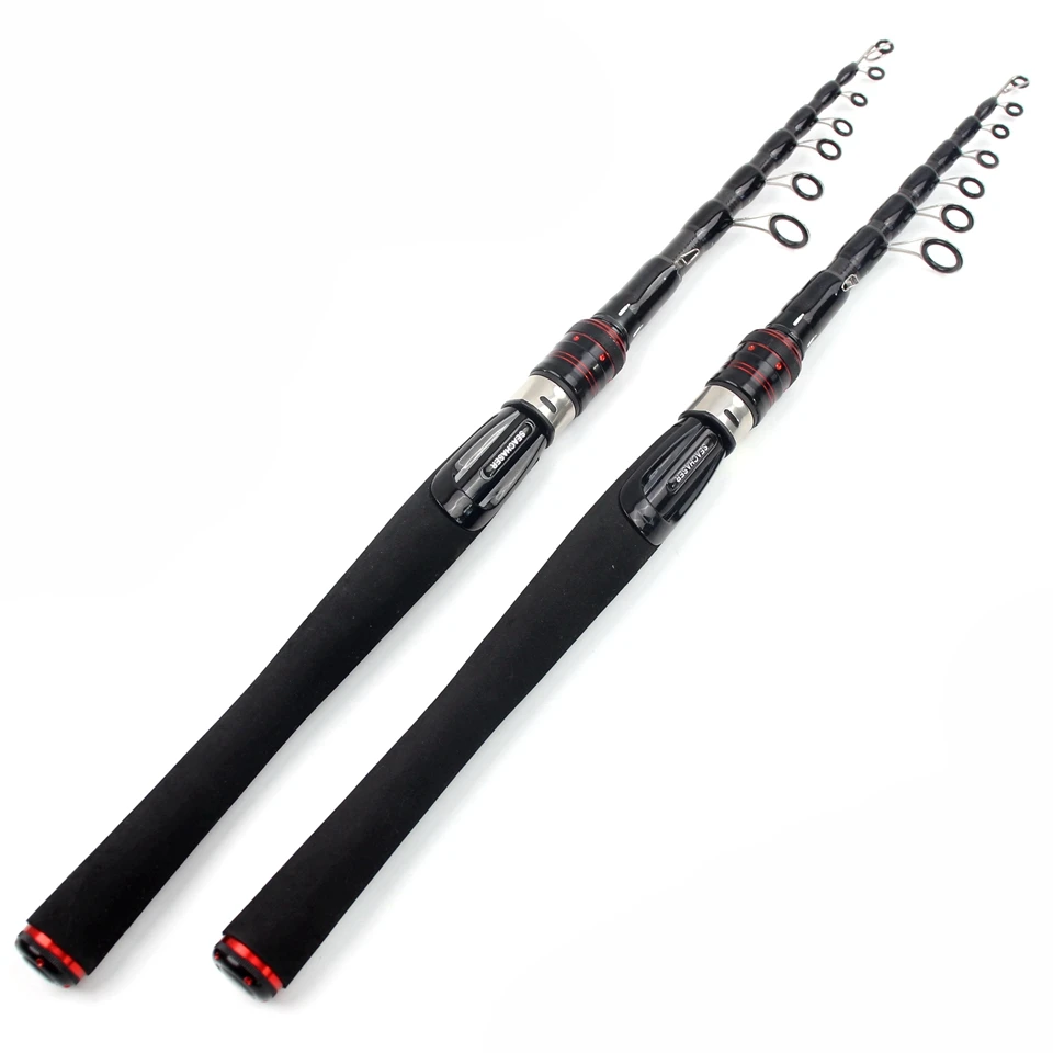 Explore la versatilidad de esta caña de pesca de alta calidad diseñada para pescadores profesionales y recreativos