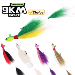 Bucktail Jigs 9KM – Señuelo para jigging en agua salada