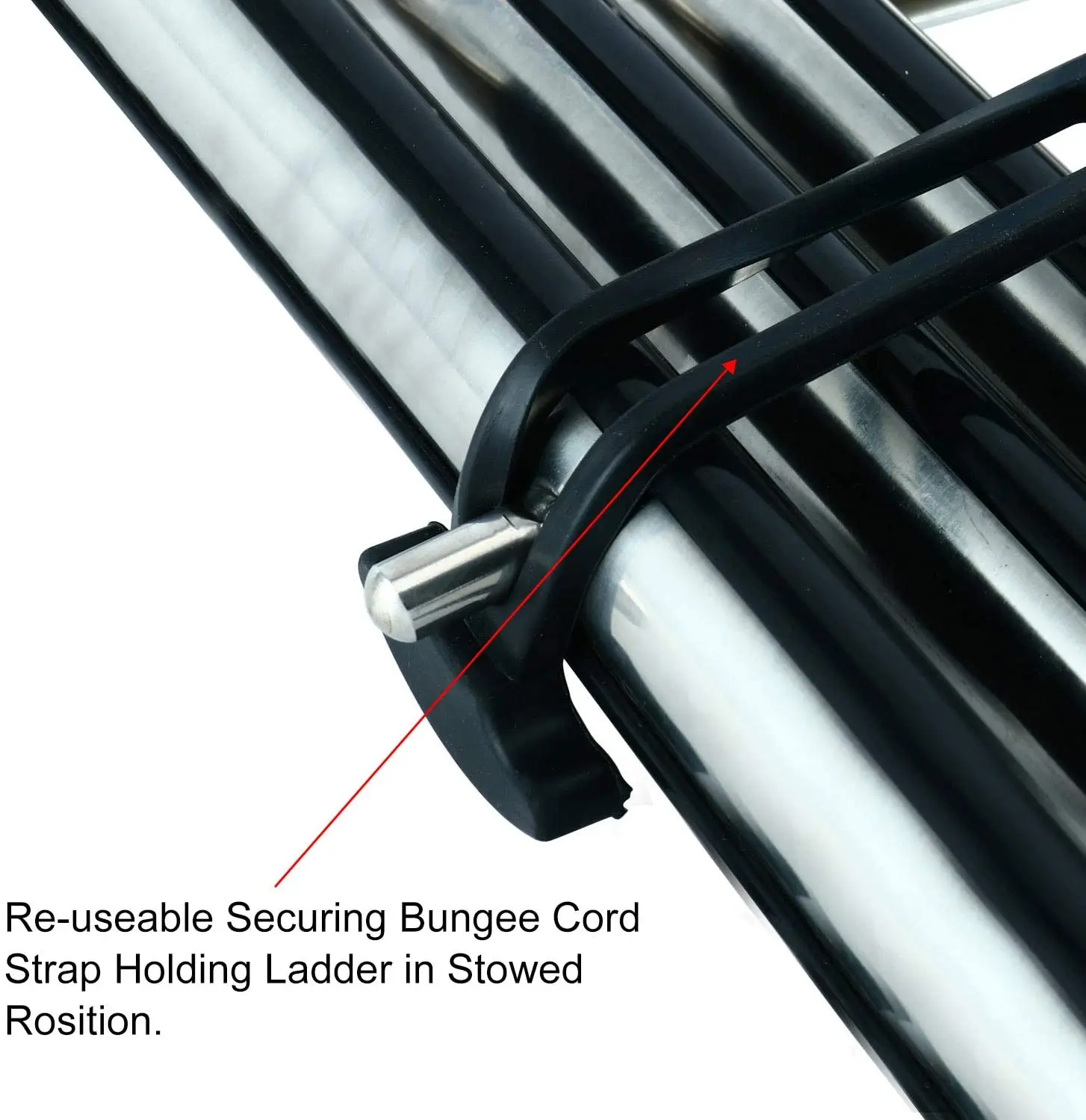 Escalera de lanzamiento marina de acero inoxidable, escalera de embarque telescópica plegable, Pedal para yate, accesorios de lancha rápida - imagen 5