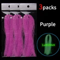 3 bags purple
