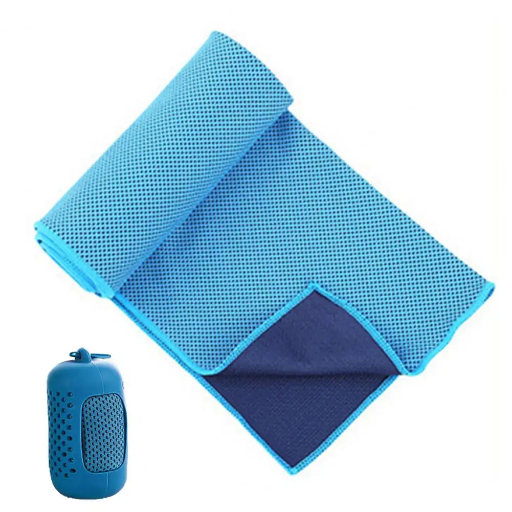 Toalla refrescante de hielo transpirable, portátil, de secado rápido, súper absorbente, toalla refrescante de verano de alta calidad para deportes al aire libre y Fitness - imagen 4