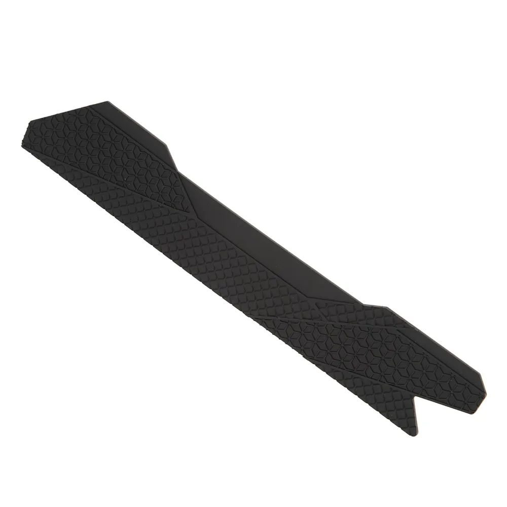 Protector de cadena silicona negro para bicicleta montaña cuadro ligero