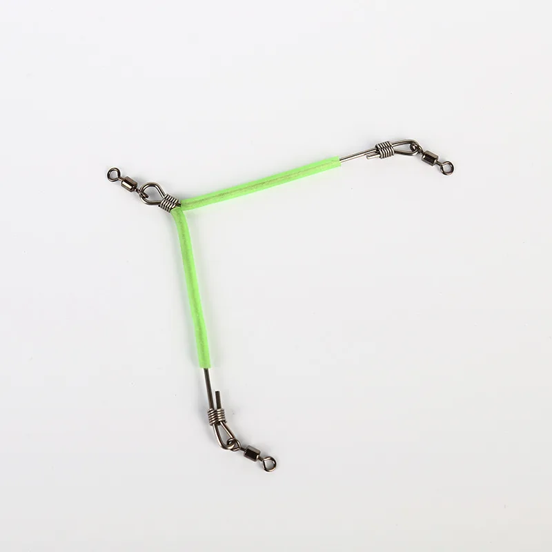 Equipo de pesca PD, tenpin luminoso en espiga, pesca en el mar, accesorios de acero inoxidable, tenpin dividido, ocho anillos, equipo de pesca - imagen 5