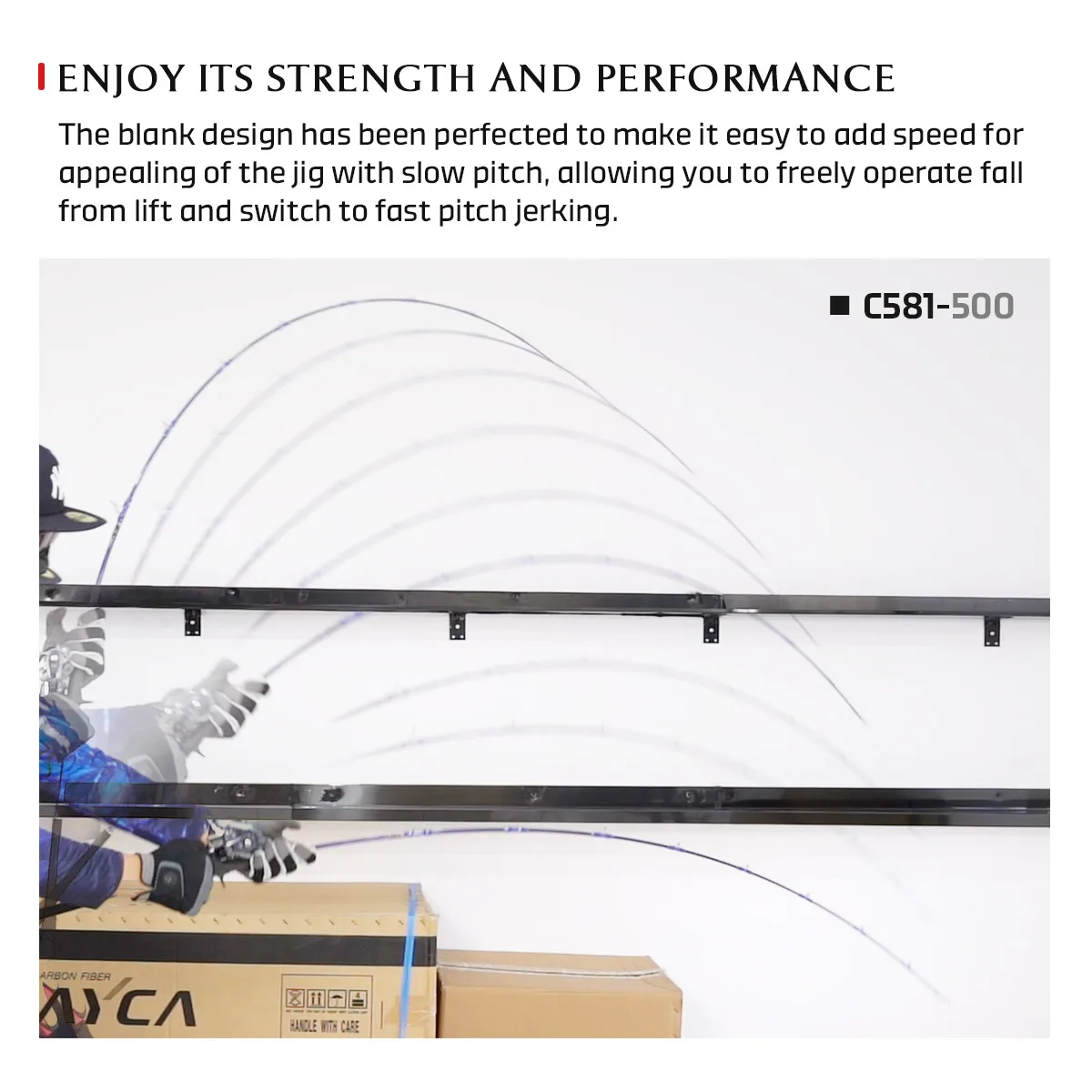 NOEBY VOYAGER caña de pescar de paso lento 1,77 m 1,83 m guías de Jigging Fuji de fundición giratoria de una sola pieza Torayca T1100G cañas de pescar de mar - imagen 5