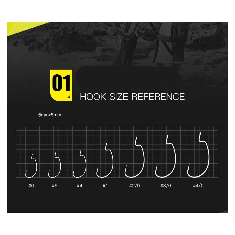 GAMAKATSU-anzuelos japoneses de gusano 321, anzuelos de pesca Offset, accesorios de pesca de lubina - imagen 3