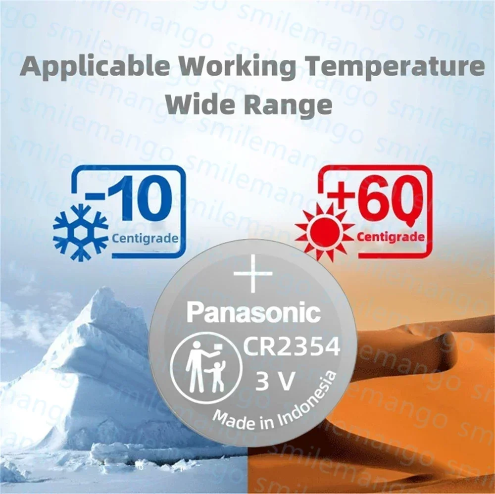 Batería Panasonic CR2354 para ecosonda de pesca - imagen 3