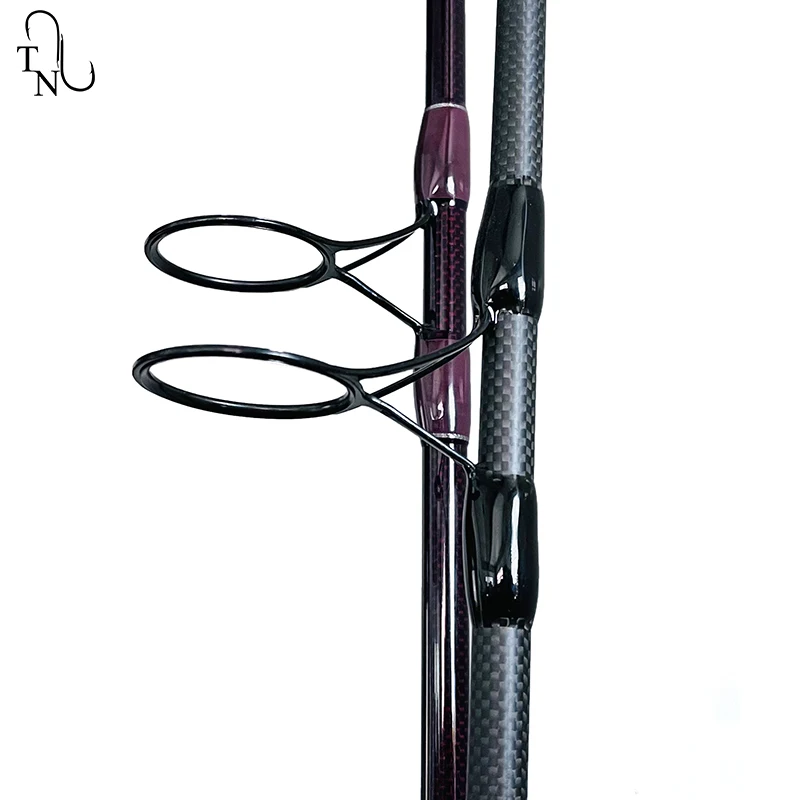 Guía de cañas de carpa ligera TN59 ABTDG, revestimiento de PVD, anillo de acero inoxidable, guías marinas, componente de construcción de caña de pescar, accesorio de aparejos DIY - imagen 3