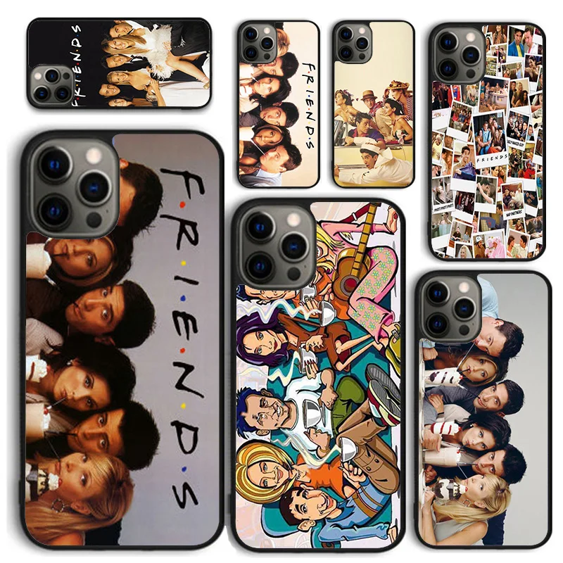 Funda Friends TV para iPhone 17 Air 16 15 14 Pro Max