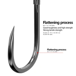 10 bolsas = 100 Uds. Ganchos de acero inoxidable + 5 asientos flotantes, anzuelos sin arrastre para agua poco profunda, anzuelos de pesca de carpa en el lago, aparejos (Jinxiu sin arrastre)