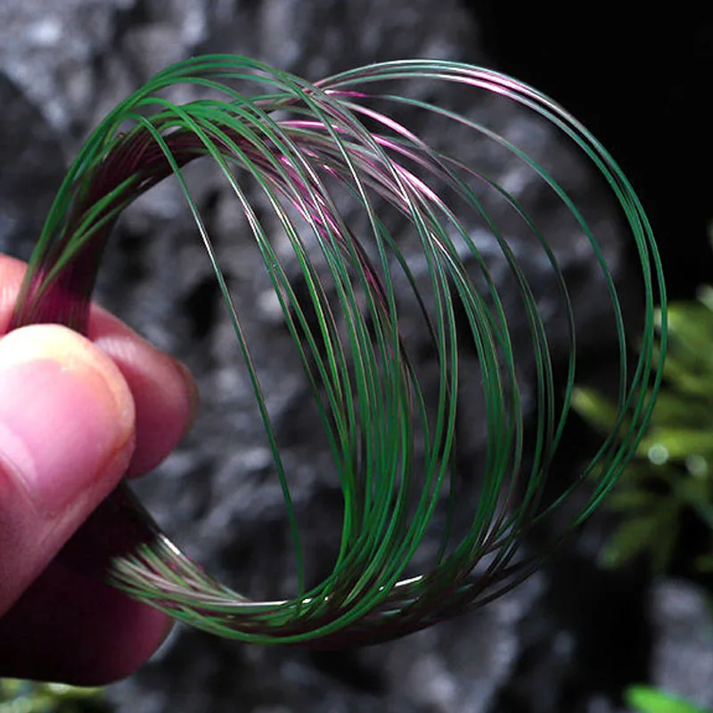 Sedal de pesca de 200m que cambia de Color, monofilamento camaleón, línea de nailon recubierta de fluorocarbono, accesorios de pesca de mar/agua dulce - imagen 2