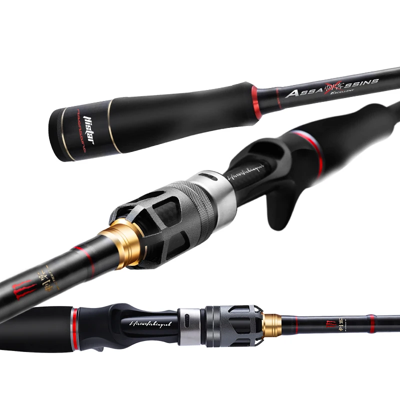 Histar Caña de Pescar Carbono Fuji – Acción Rápida 2 Secciones