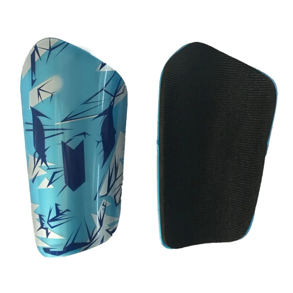 Protectores de piernas, espinilleras de fútbol, espinilleras protectoras de fútbol, almohadillas transpirables sin tirantes, espinilleras de fútbol de plástico - imagen 4