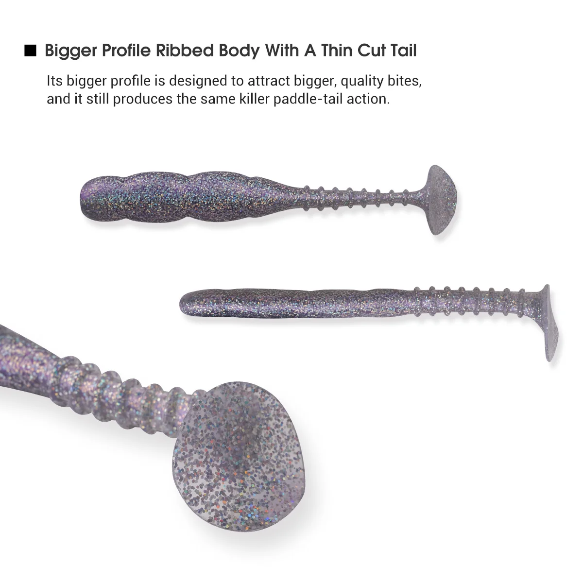 Noeby Ryan Shad Swimbait 150mm 21g cebos blandos silicona Swimbait Jig Head Minnow cebo Artificial para lubina Pike perca señuelo de pesca - imagen 5